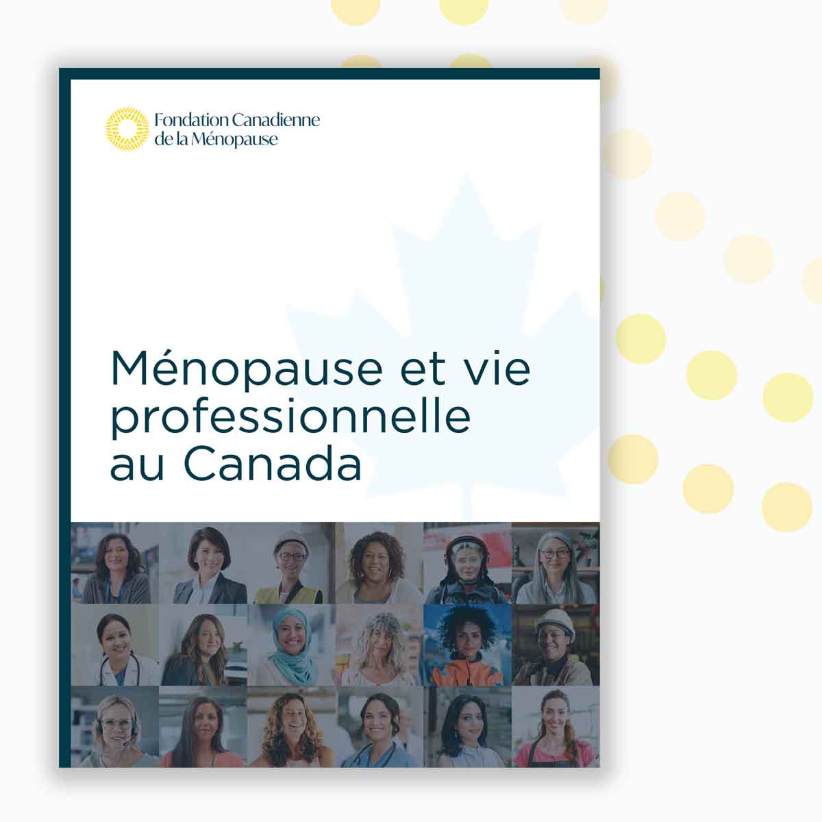 French cover of Menopause and Work in Canada