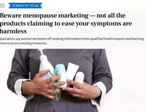 Beware menopause marketing — not all the products claiming to ease your symptoms are harmless (en anglais)