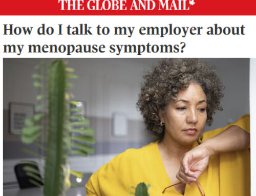 How do I talk to my employer about my menopause symptoms? (en anglais)