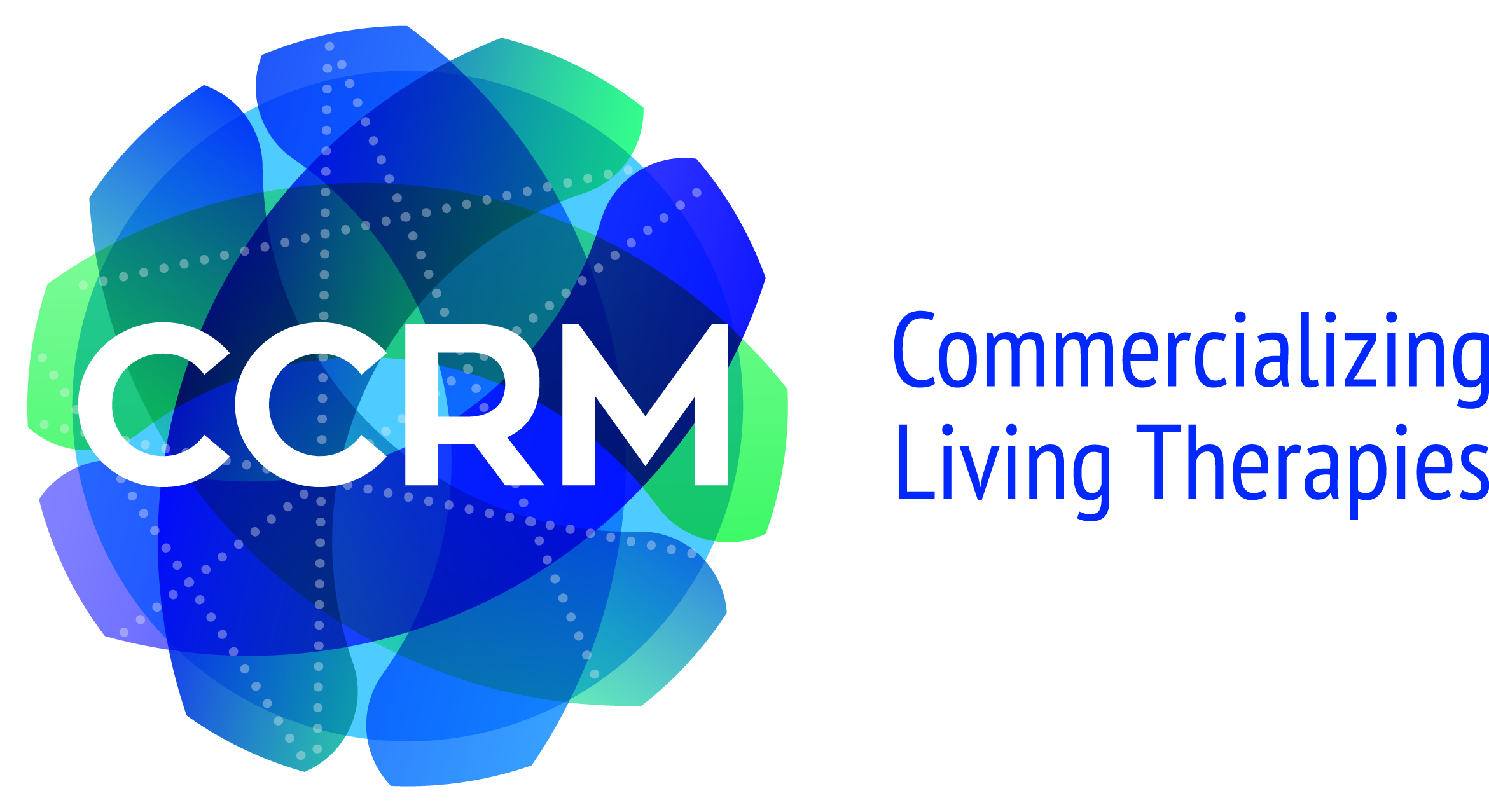 CCRM LOGO HORIZONTALwTAG Commercializing Living Therapies