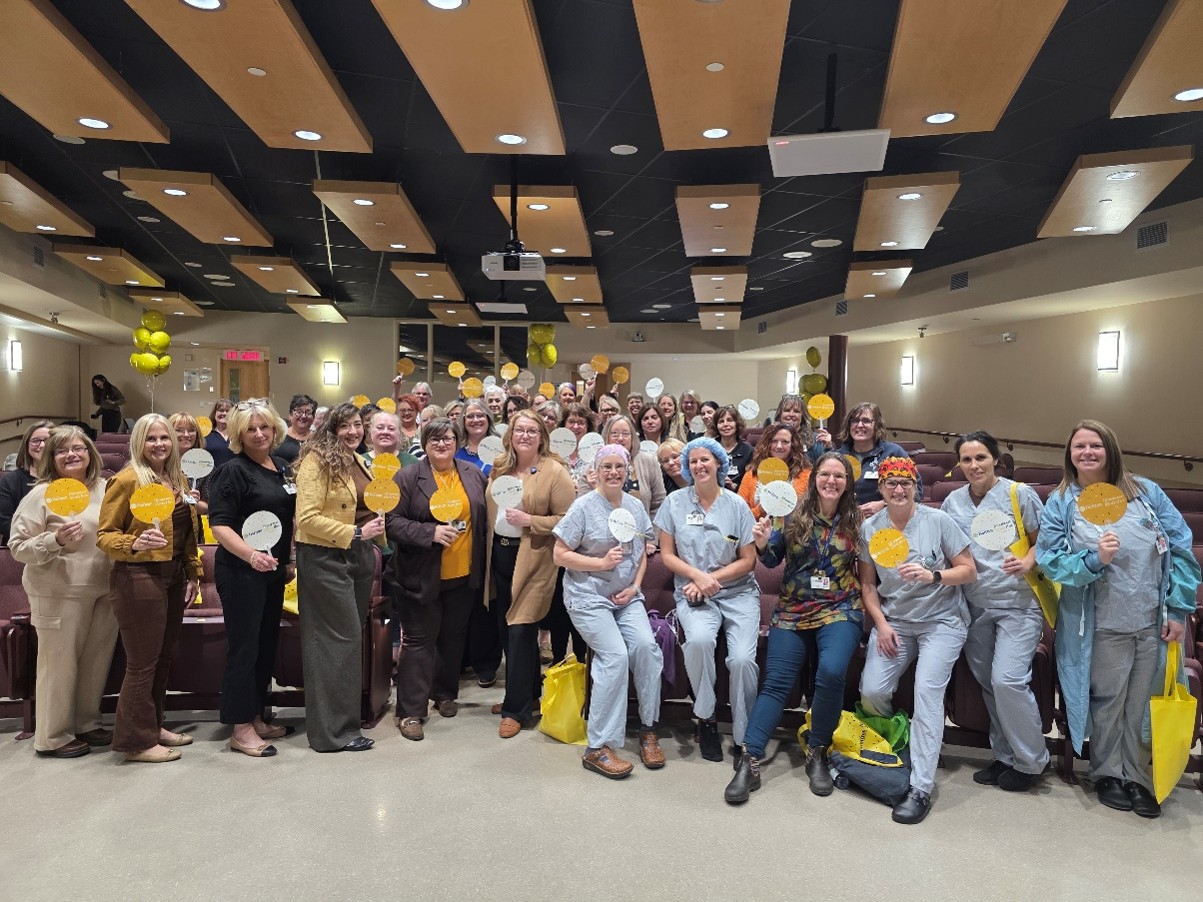 Picture1 Employees celebrate the kick-off event on Oct. 16, 2025.